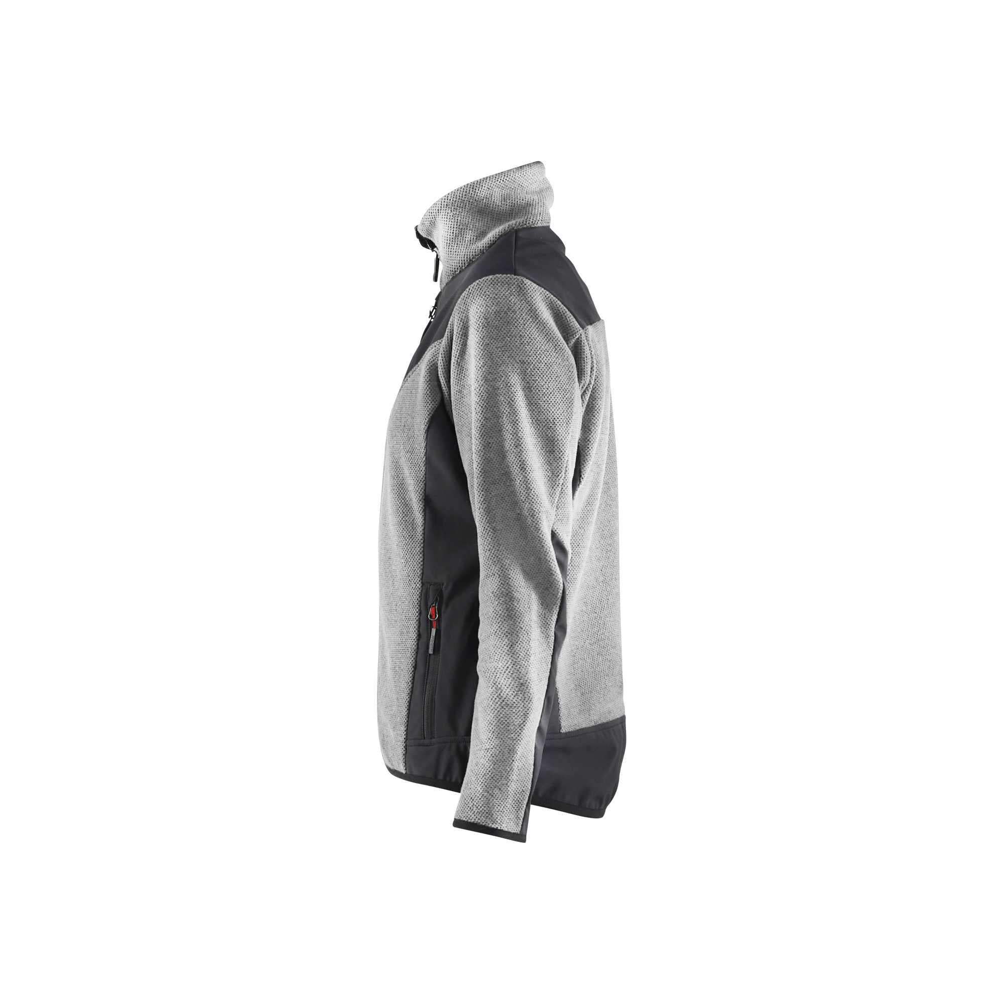 BLAKLADER 59432536 Women's Knitted Jacket with Softshell Work Jacket WOMEN - Stretch Fabric